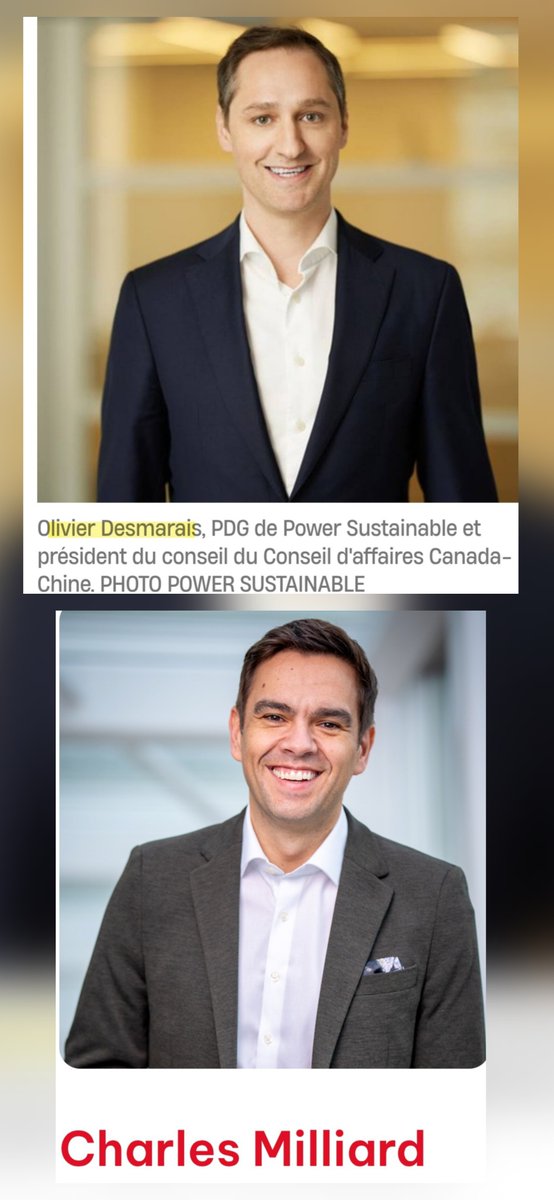 Le clan Desmarais et ses vieilles mains libérales sont derrière Charles Milliard. 

Le petit-fils de Paul Desmarais de Power Corp, Olivier Desmarais a donné 500$ à la campagne à la chefferie au PLQ de <a href="/CharlesMilliard/">Charles Milliard</a> . Il est le fils d'André Desmarais et France Chrétien ! Son