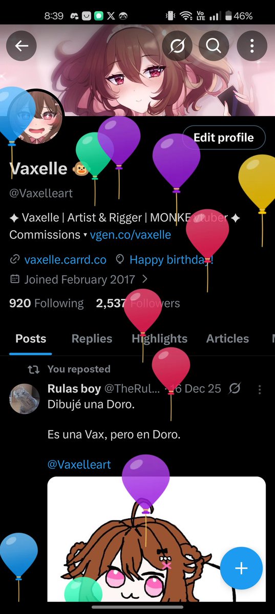 Nunca sé que escribir, pero hoy es mi cumpleaños 🎂🐵💖