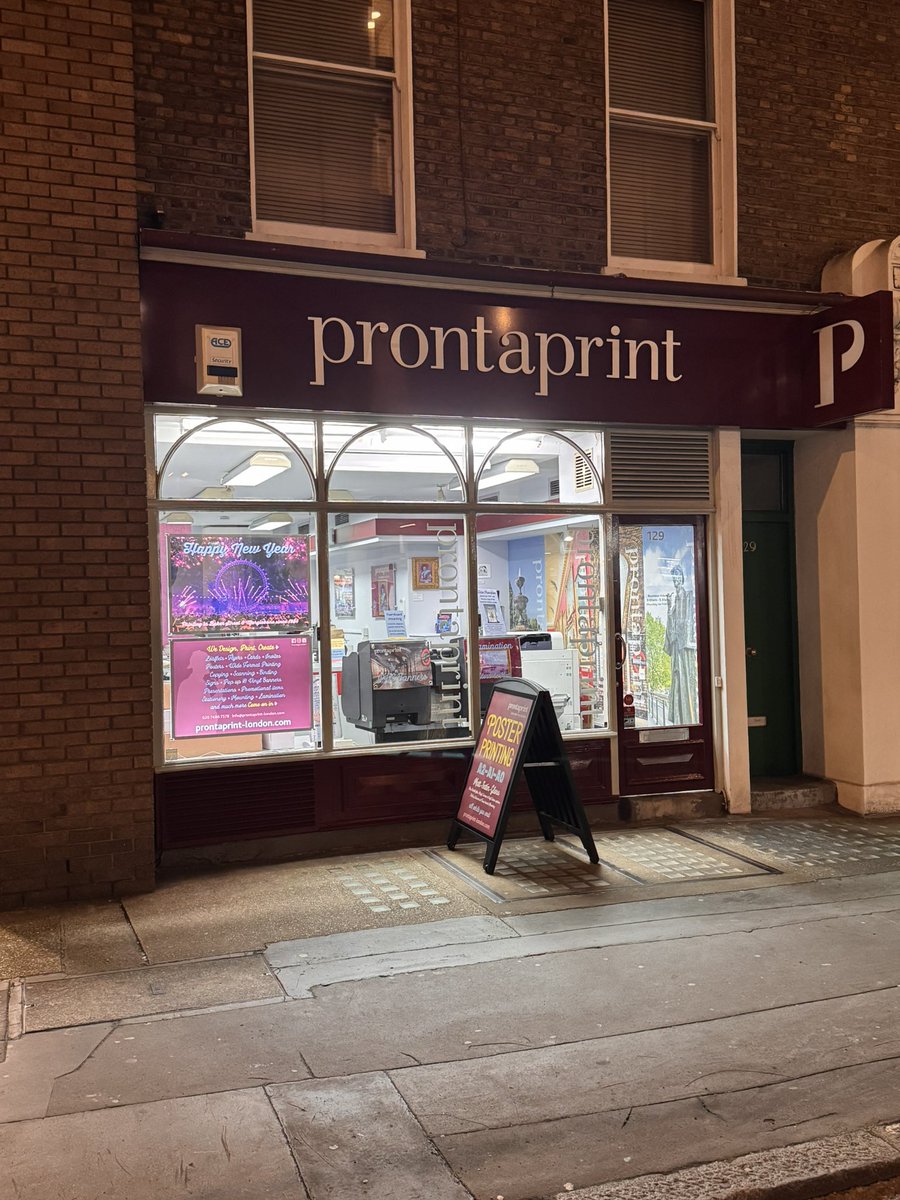 Prontaprint Crawford Street tweet media