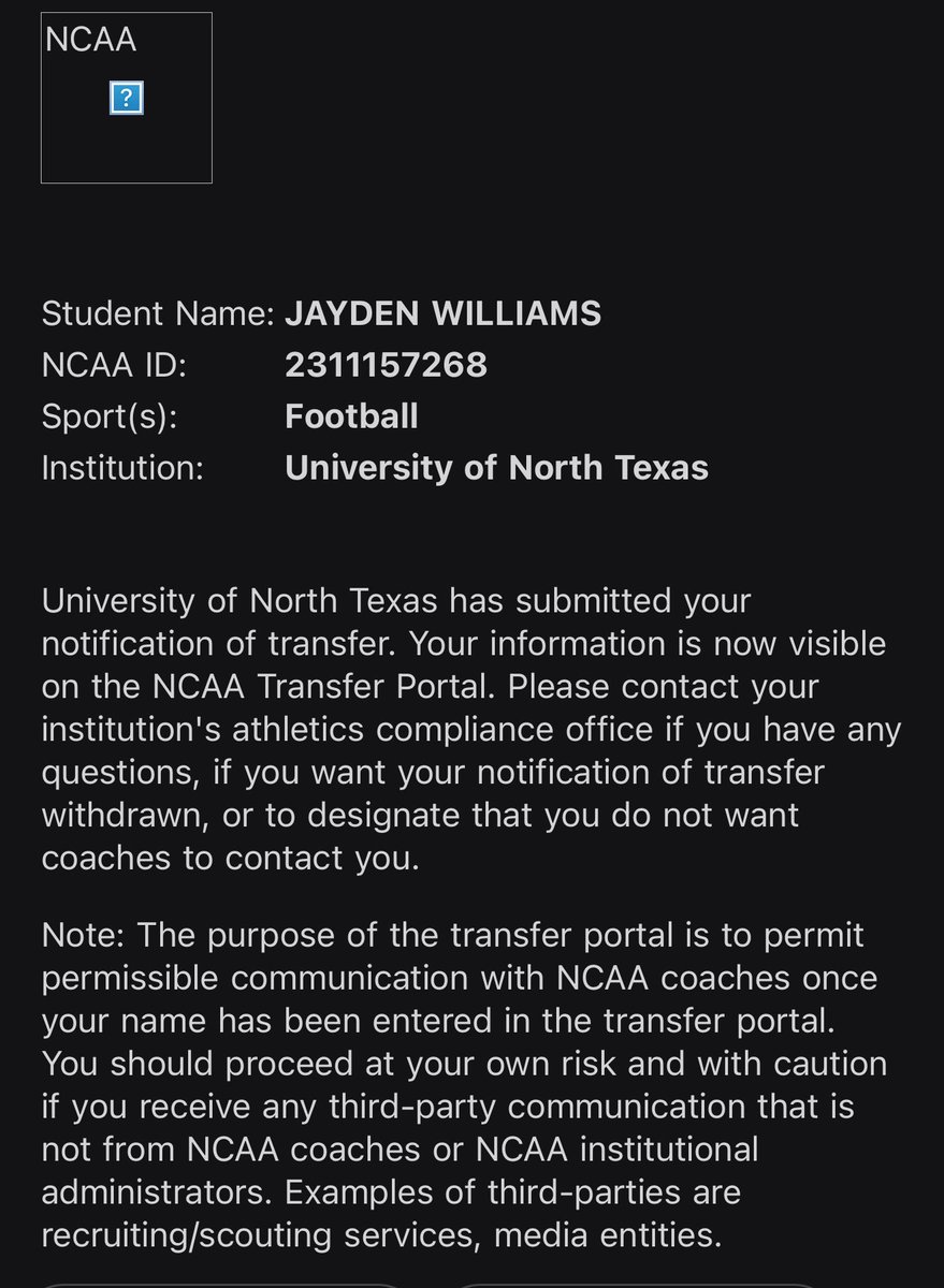 Jayden “Big Jay” Williams tweet media