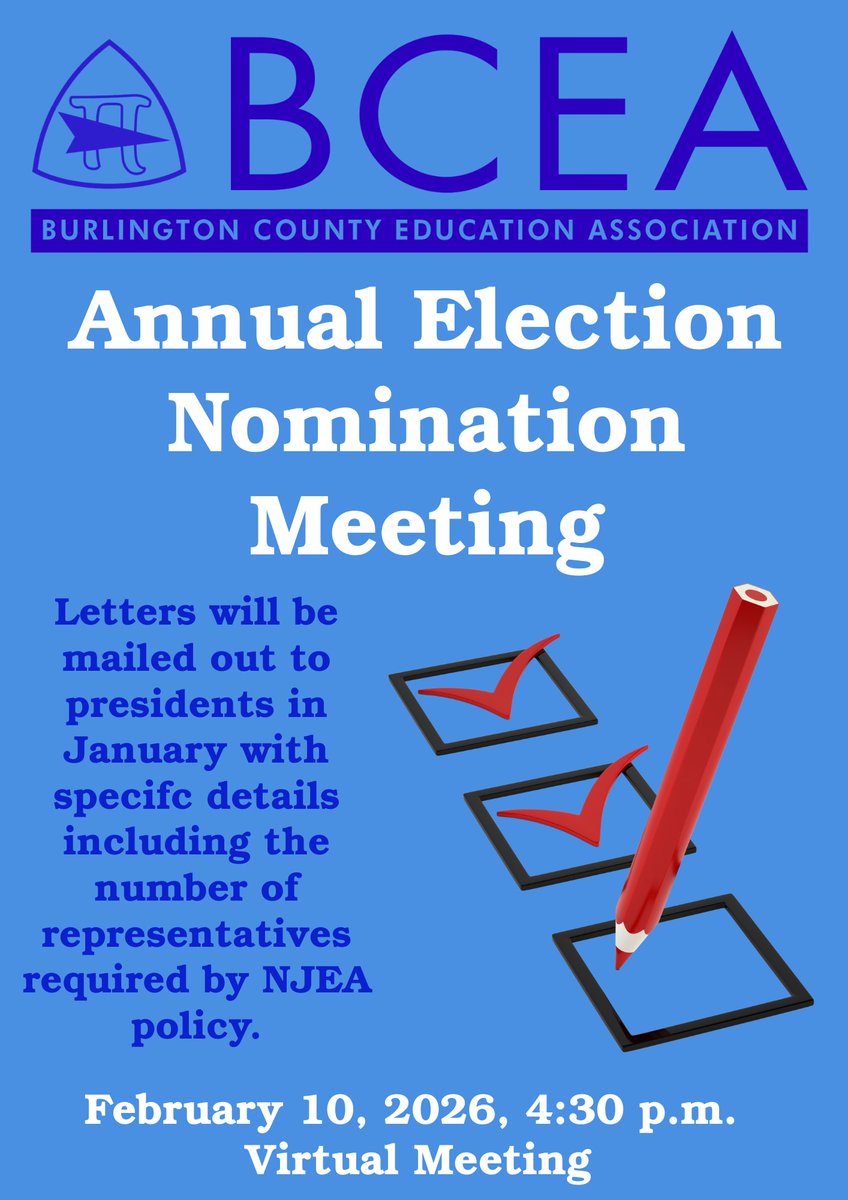 Burlington County EA tweet media