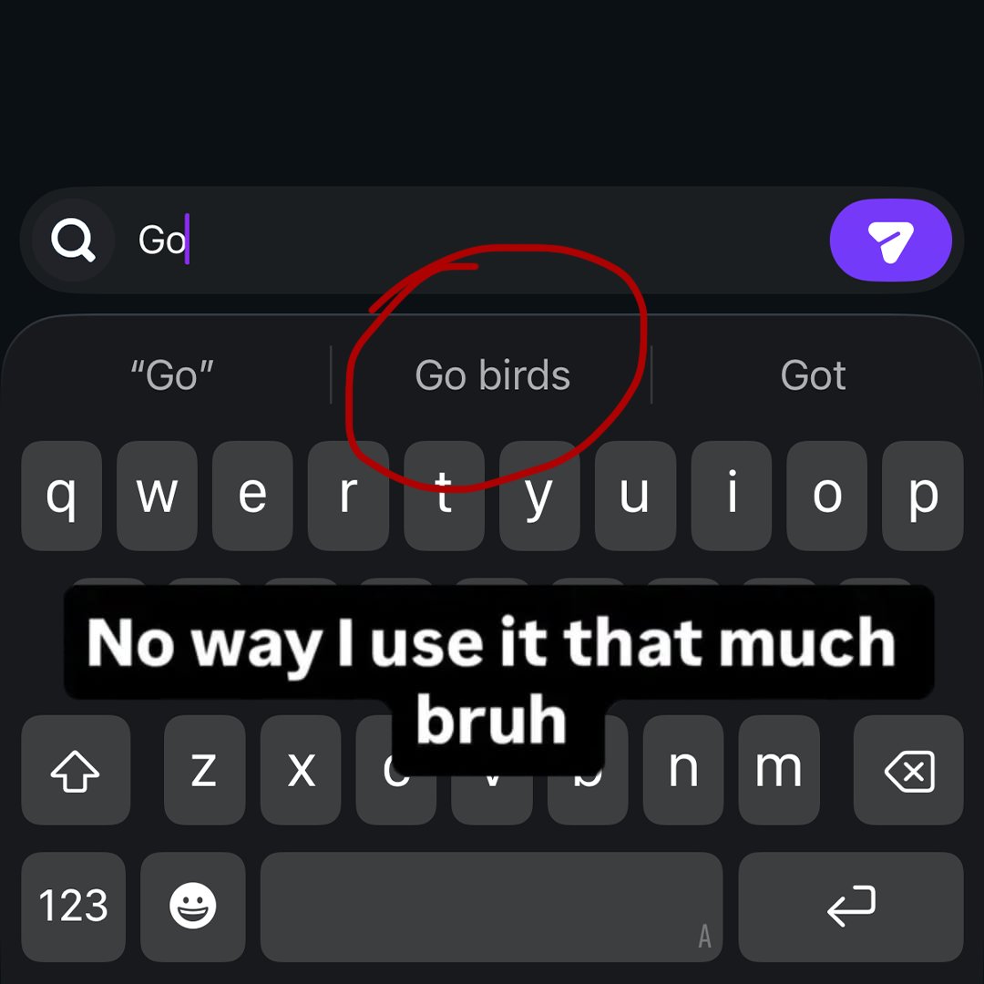 We know you do, don't lie