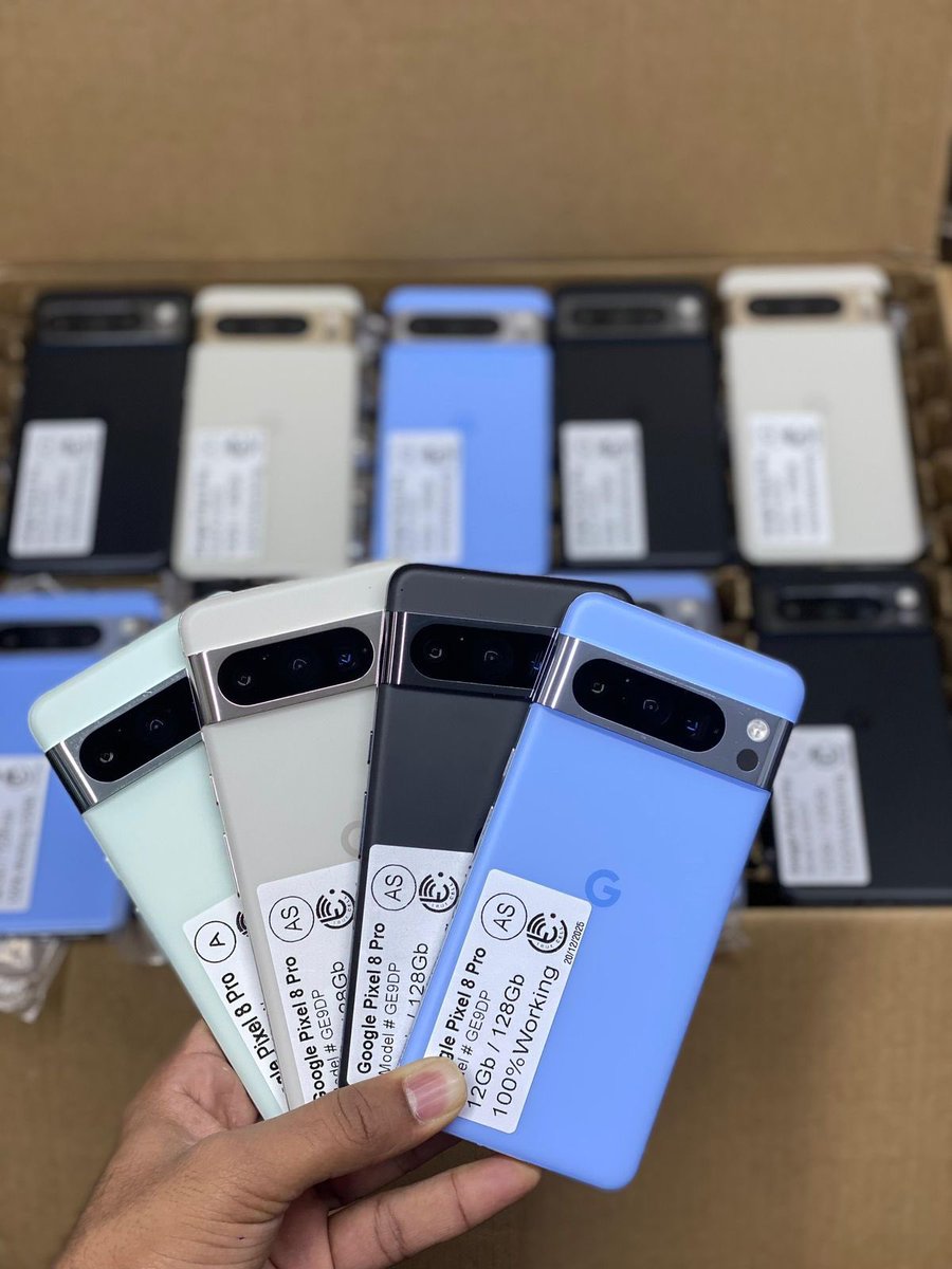 Premium Used Google Pixel

Pixel 8 =₦420,000
Pixel 8 Pro =₦600,000

Pixel 7 Pro =₦450,000
Pixel 6 Pro =₦350,000

Pixel 6 =₦300,000
Pixel 6A =₦250,000

Interested? WHATSAPP 📲 07032289686 
CALL GENUINE ☎️ 07032289686 

Please Kindly Retweet 🙏