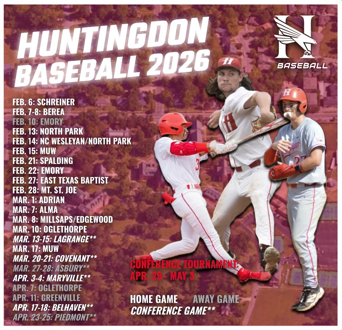 Huntingdon College Baseball tweet media
