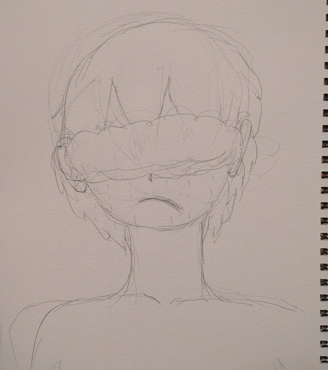 モヤがかかる
#イラスト好きな人と繋がりたい 
#イラスト