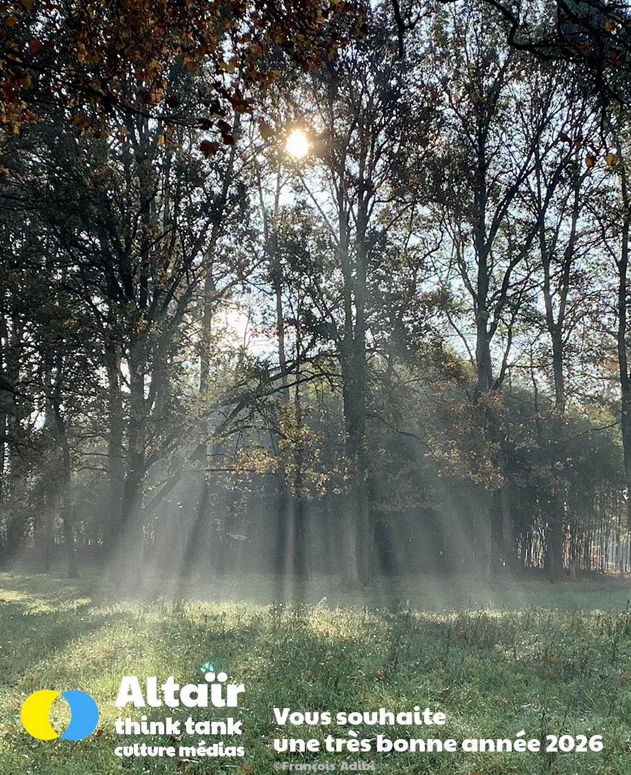 Altair think tank culture &amp; Medias vous souhaite une très bonne année 2026