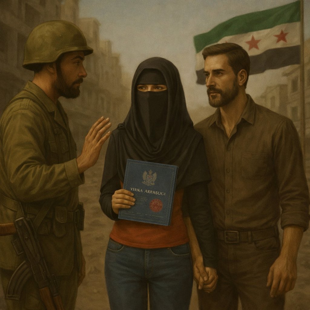 OreginalTami's tweet image. 🚨🚨🚨#الزواج_الورقي
                #سوريا_الجديدة 

تشهد دمشق منذ أشهر انتشار ظاهرة خطيرة تتمثل ببيع عقود زواج وهمية أو غير صحيحة عبر محامين وسماسرة مقابل مبالغ قد تصل إلى 500 دولار للعقد.

تبدو هذه العقود رسمية، وممهورة بأختام المحكمة الشرعية أو محامين، لكنها تُنظم دون استيفاء…