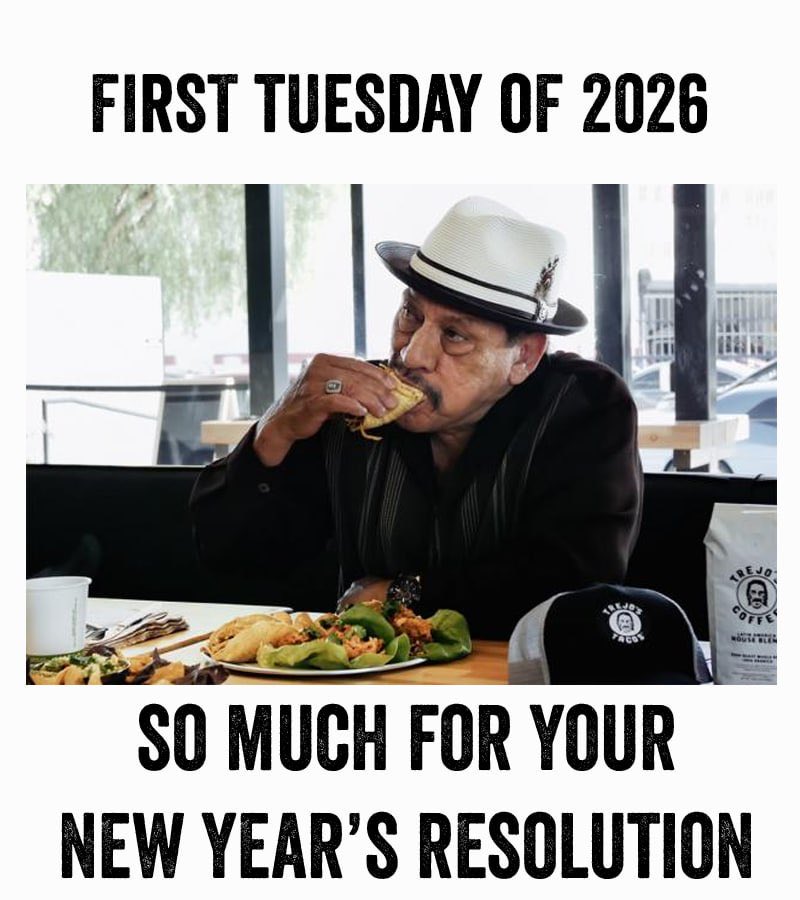 officialDannyT's tweet image. I had a resolution.
Then Tuesday showed up with Tacos.

#tacotuesday #HappyNewYear