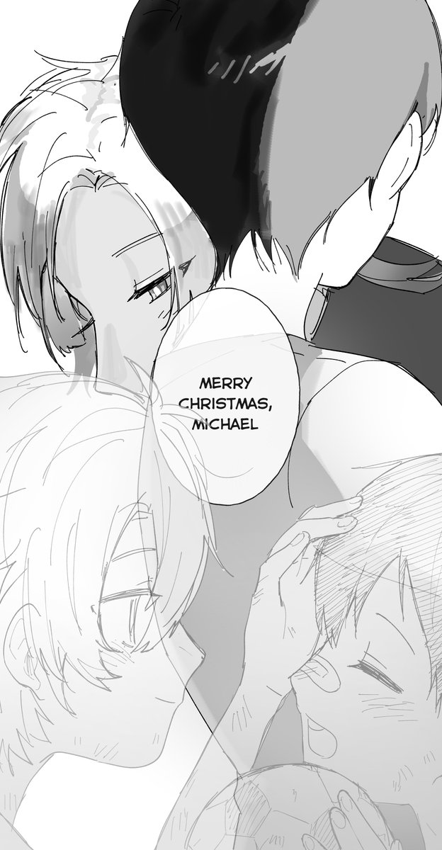 41_fanclub's tweet image. i drew this on christmas but got too embarrassed (and lazy) to translate to eng😅 
awaiting kiis reunion ~🌹🌱