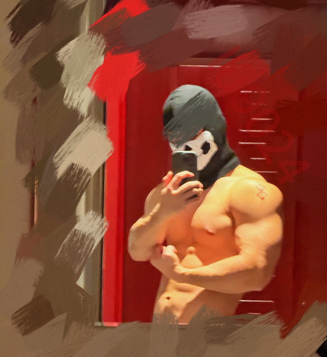 lu9024's tweet image. #覆面 💪🏼