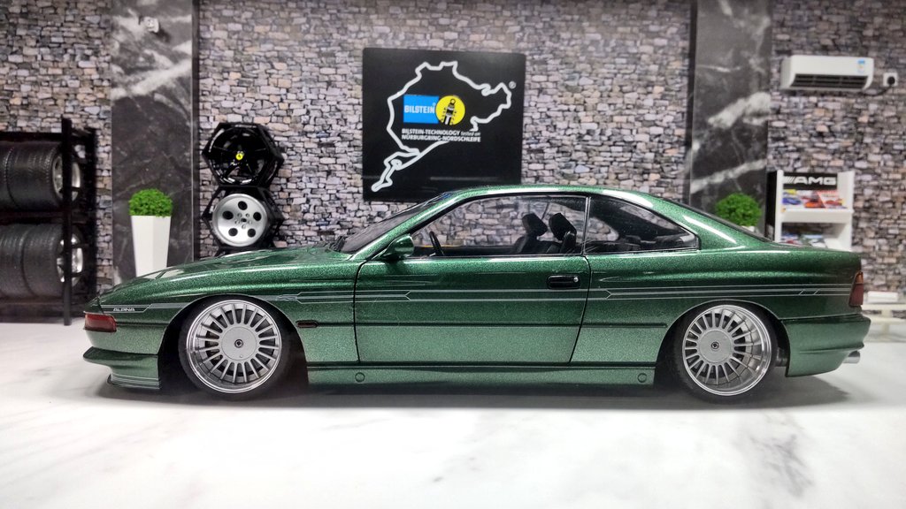SOLIDO 1/18 BMW ALPINA B12 5.0 CUSTOM #ミニカー #ミニカー改造