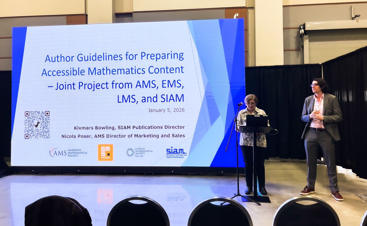 European Mathematical Society tweet media