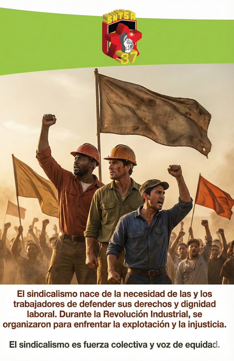 sntsa_37's tweet photo. Nacimos de la lucha, de la resistencia ante la injusticia y de la firme decisión de no rendirnos jamás.

Hoy, seguimos en pie, con convicción, con causa, con corazón. ❤️

#JuntosSomosMásFuertes #OrgulloSindical #DignidadLaboral #UnidadSindical https://t.co/v6TQypn1dX