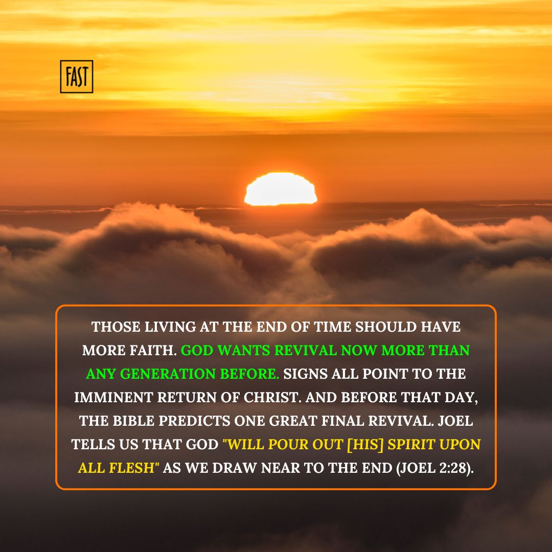 FASTMissions's tweet image. When it comes to revival, the will of God is clear. After giving His disciples the command to reach the world, Jesus told them to first "tarry ye in the city of Jerusalem until ye be endued with power from on high" (Luke 24:49).

That power has been available to the church ever…