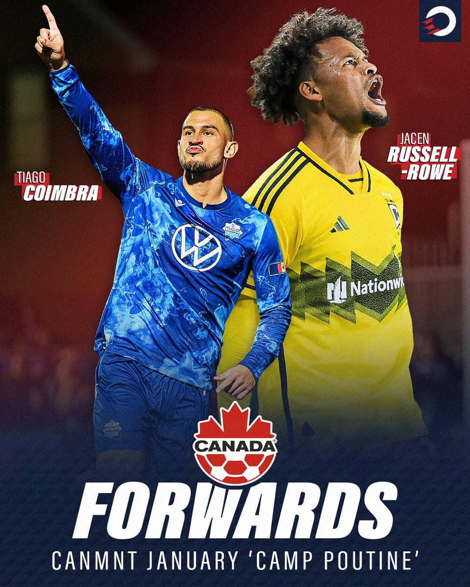 onesoccer's tweet image. There are #CPLsoccer stars, past and present, in every position for the CanMNT 🇨🇦 January roster ✨

Congratulations to James Pantemis, Noah Abatneh, Joel Waterman, Matteo de Brienne, Shola Jimoh and Tiago Coimbra 😎