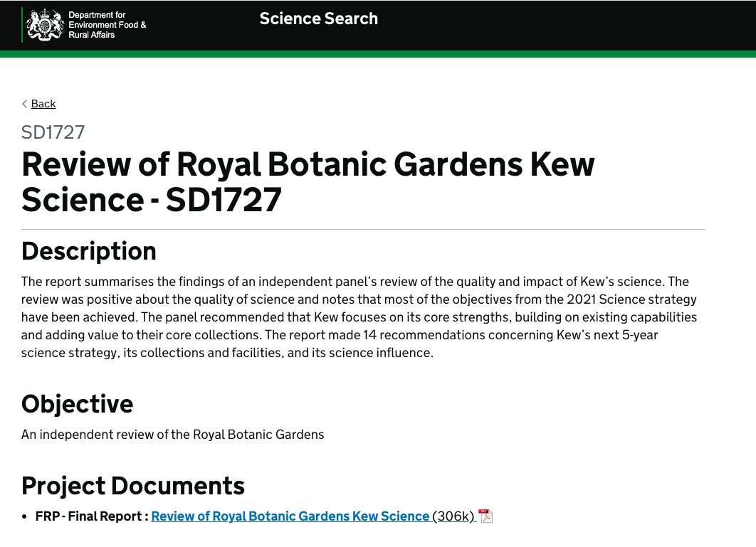 Prof Richard Buggs tweet media