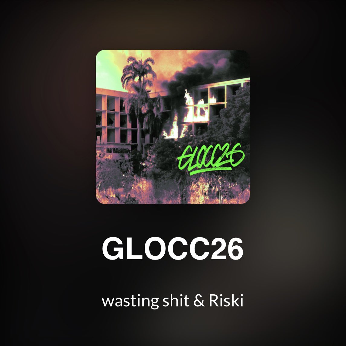 EP 5 titres "GLOCC26" x <a href="/bobglocc/">wwwwwww</a> 🔥
Le 08 Janvier sur ttes les plateformes 🔓
Feat. Testos
distrokid.com/hyperfollow/wa…