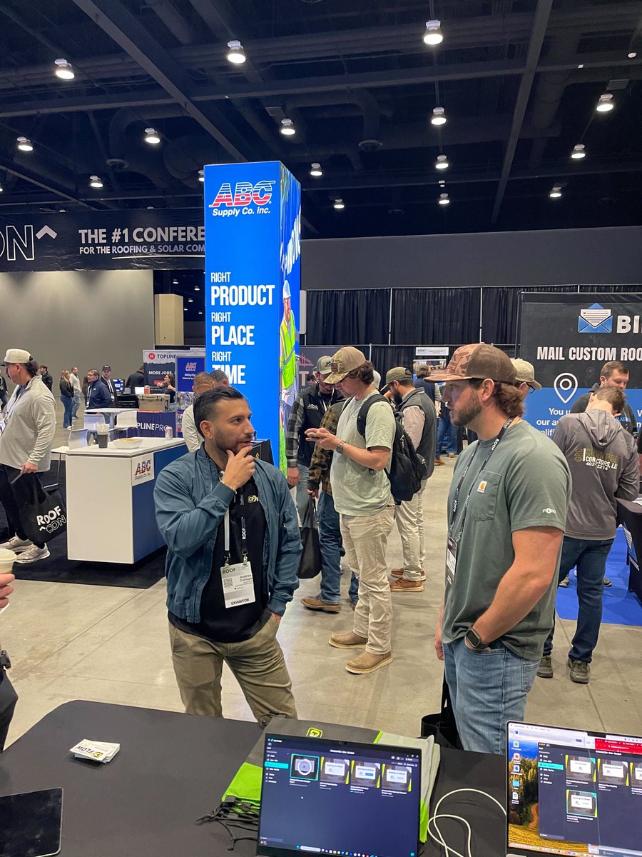 FlowContractor1's tweet image. ROOFCON OKLAHOMA CITY — WE’RE LIVE 

ContractorFlow® is on the floor RIGHT NOW at RoofCON inside the Oklahoma City Convention Center.

-Booth #21063

Built by contractors, for contractors, ContractorFlow® is the all-in-one CRM that actually works the way you do. 

#CRM