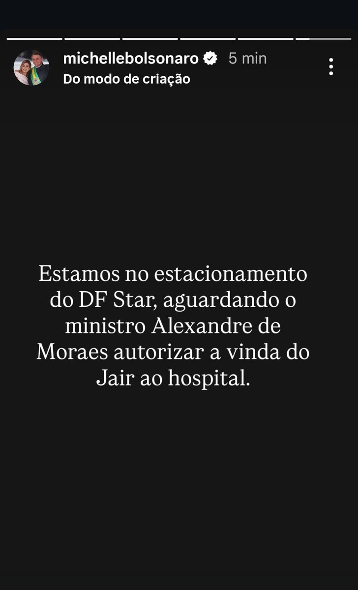 profpaulamarisa's tweet photo. Últimas atualizações sobre Bolsonaro postadas no perfil do instragam da Michelle https://t.co/gOvGb86Y6a
