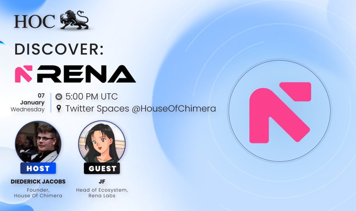 Rena Labs (@Rena_labs) / Highlights / X