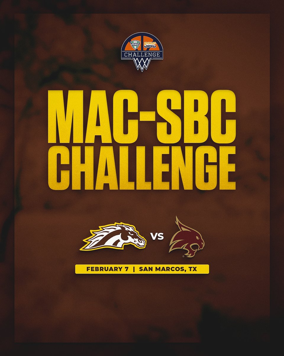 The Broncos are set to meet Texas State next month in the MAC-Sun Belt Challenge! 

📰 buff.ly/jKjJUmF

#BroncosReign