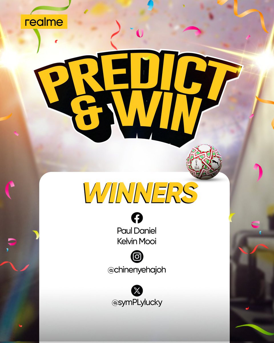 realme Nigeria tweet media