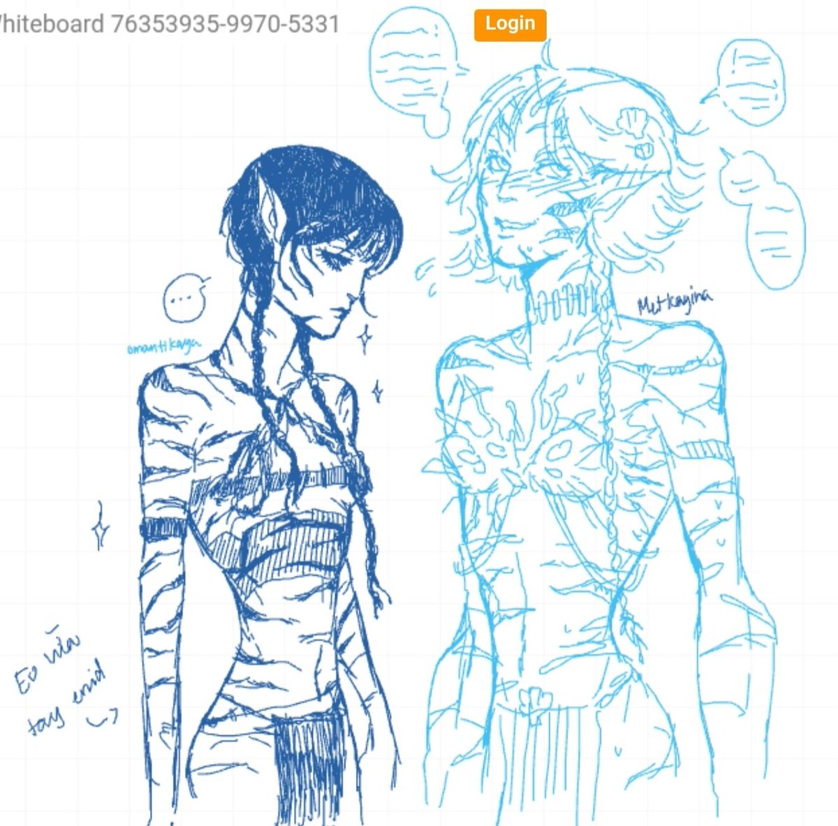 ven0s7's tweet image. na'vi #wenclair