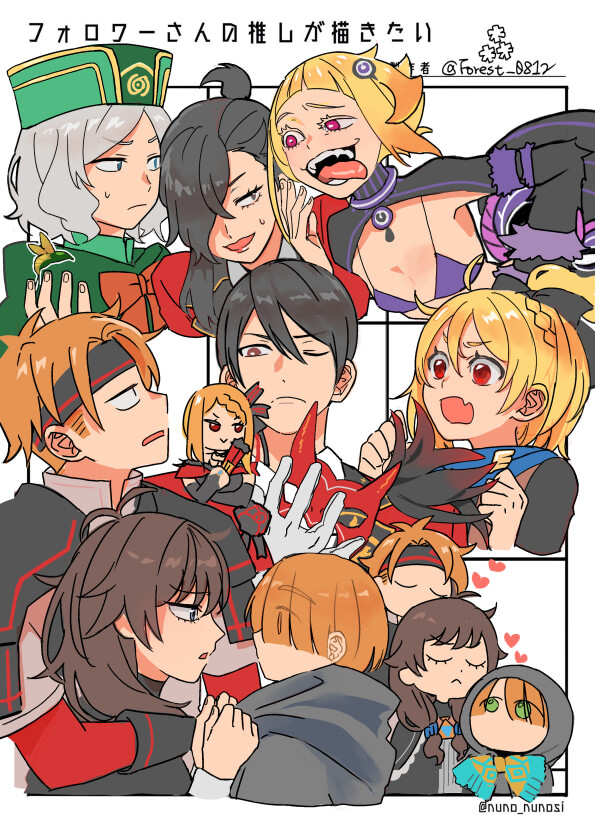 Forest_0812's tweet image. # フォロワーさんの推しが描きたい
嘿嘿畫完了謝謝大家！！👏😌