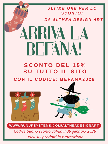 AltheaDesignArt's tweet photo. Ultime ore per lo sconto! 🍬🍭🍬
https://t.co/QxUshnLNu9
#scontoepifania #befana2026 #befana #cristallinaturali #pietrenaturali #codicesconto #shoponline #energiapositiva #promoepifania #healingcrystals #acquistionline #regalatiuncristallo #sconto15percento #giftideas https://t.co/xjig6LwCHq