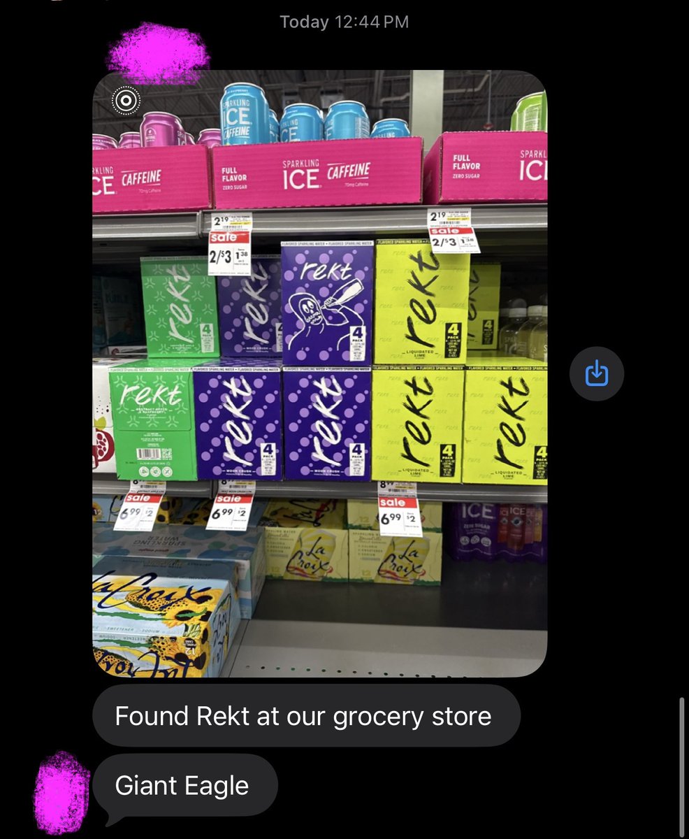 ajayx2's tweet image. My brother who lives in Pittsburgh just sent me this text

Pretty cool to see @rektdrinks out in the wild for people to buy

And to think 10% of all revenue goes to buybacks....