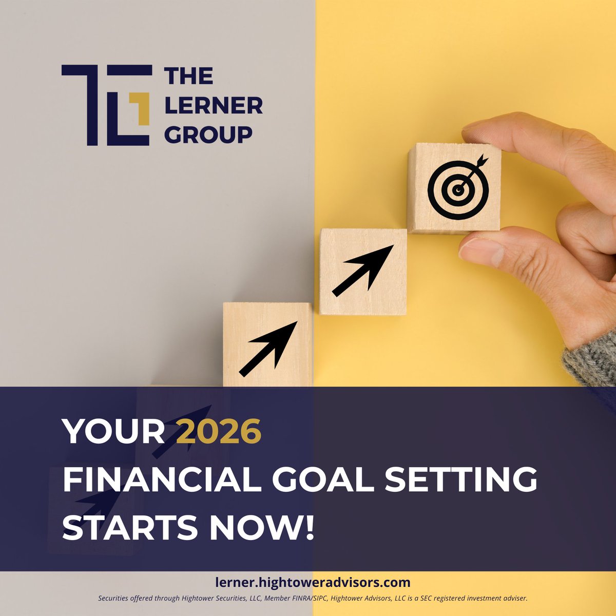 A new year means new possibilities. Writing down your goals makes you 42% more likely to reach them. Start with one financial goal for 2026 and build from there. The Lerner Group is here to guide your next step.hubs.li/Q03ZF7zS0
