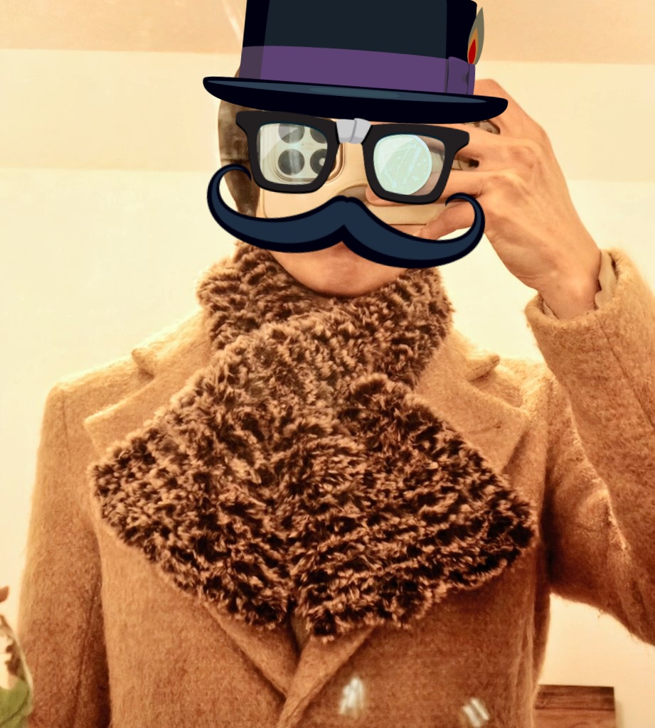 Zunda7's tweet photo. ティペットできたー🧶 
これで氷点下を乗り切る！！⛄️ https://t.co/psSIog85r2