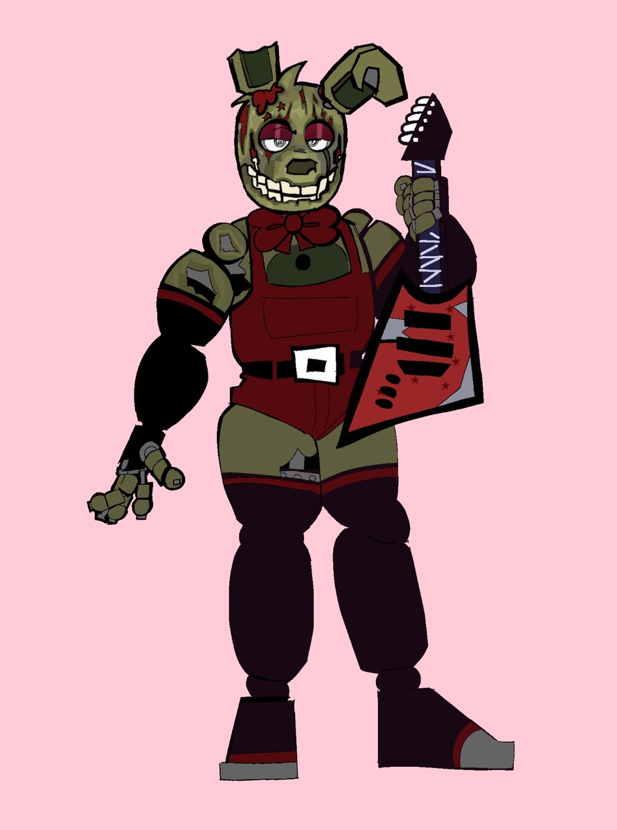 katmations68360's tweet image. Spring-Bonnie

#FNAF #springtrap #Fnia #myart