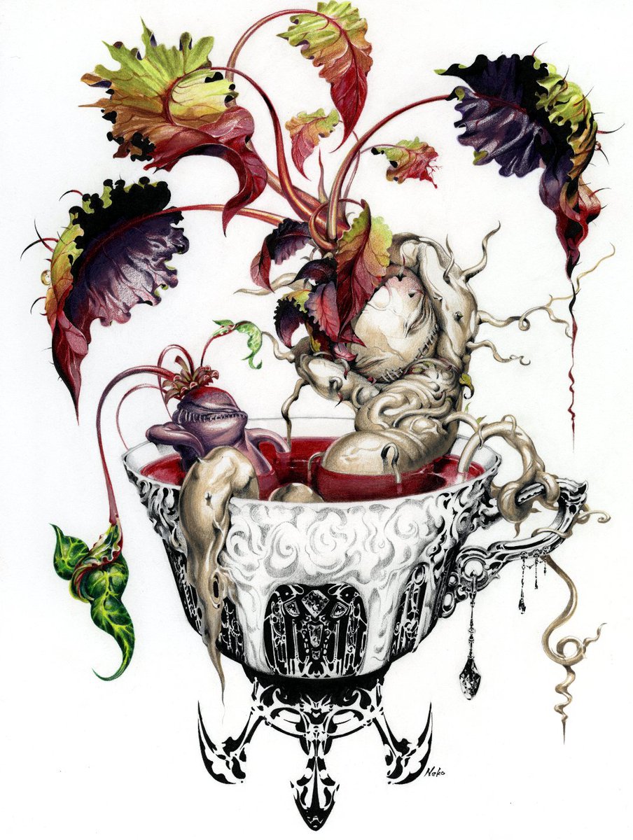 バズったので宣伝します 絵を描くしごとをしています