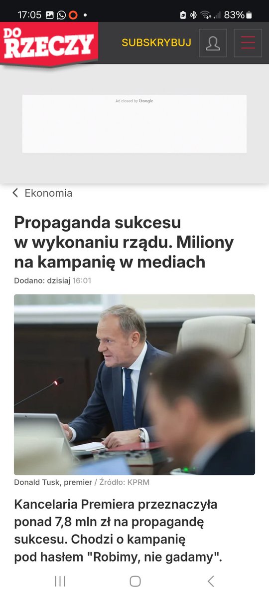 ‼️ OGŁASZAM AKCJĘ ‼️

Rząd wydaje 7 800 000 zł na promocję,  

Ja OGŁASZAM AKCJĘ zadłużają nie gadają‼️ 
Podajemy dalej,  lajkujemy , komentujemy