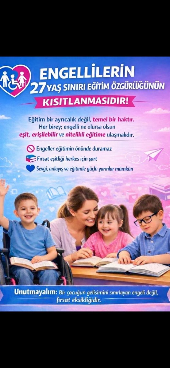 #ozelegitimde27yasengeli
<a href="/RTErdogan/">Recep Tayyip Erdoğan</a> <a href="/tcmeb/">Millî Eğitim Bakanlığı</a> <a href="/HMBakanligi/">T.C. Hazine ve Maliye Bakanlığı</a>