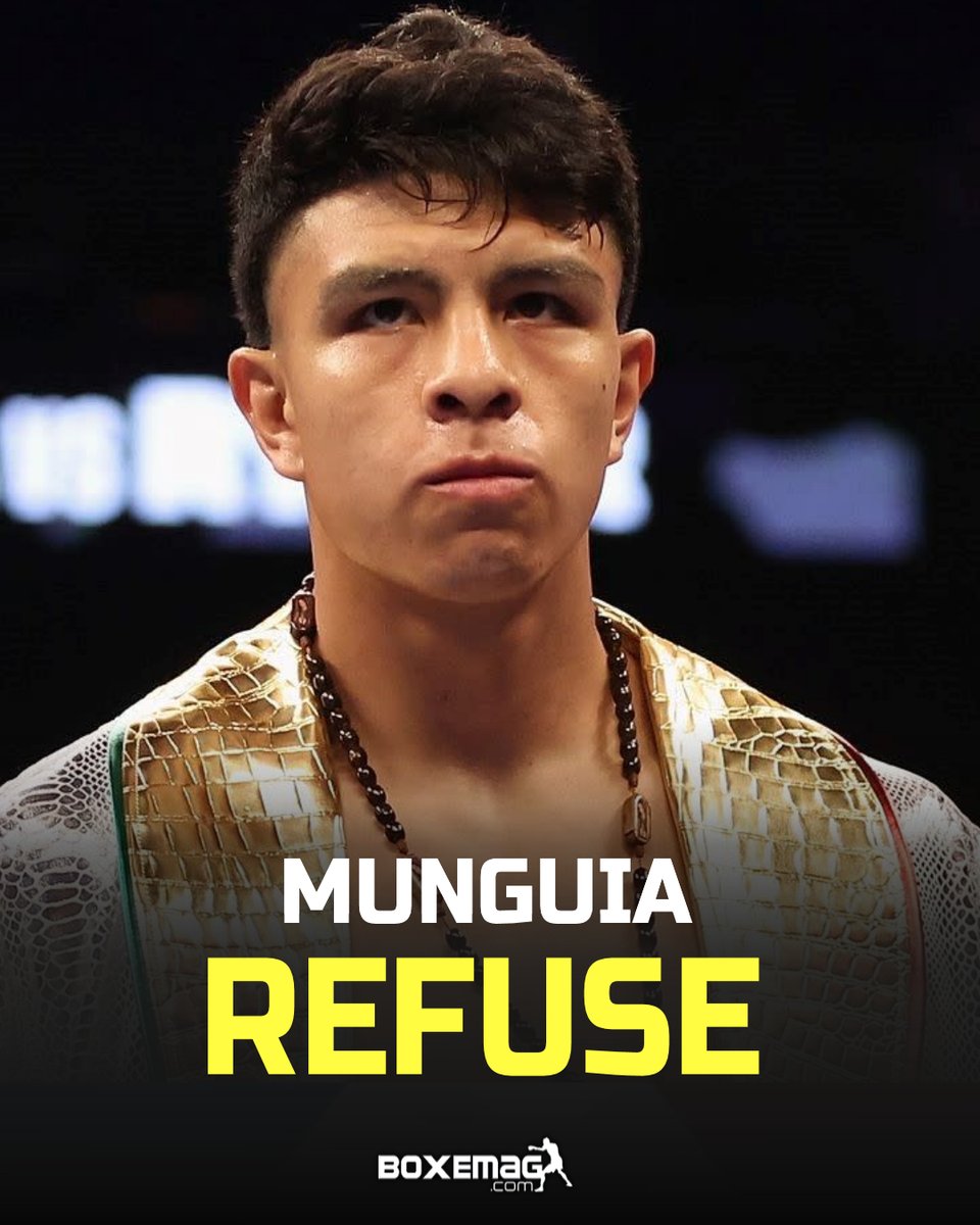 BoxeMag_com's tweet image. Apres Canelo Alvarez 🇲🇽, c'est au tour de Jaime Munguia 🇲🇽 de refuser l'offre de l'IBF pour affronter Osleys Iglesias 🇨🇺 pour la ceinture vacante de champion du monde des super moyens.

L'#IBF doit donc choisir un nouvel adversaire.

Rappelons que Bruno Surace 🇫🇷 et Kevin Sadjo