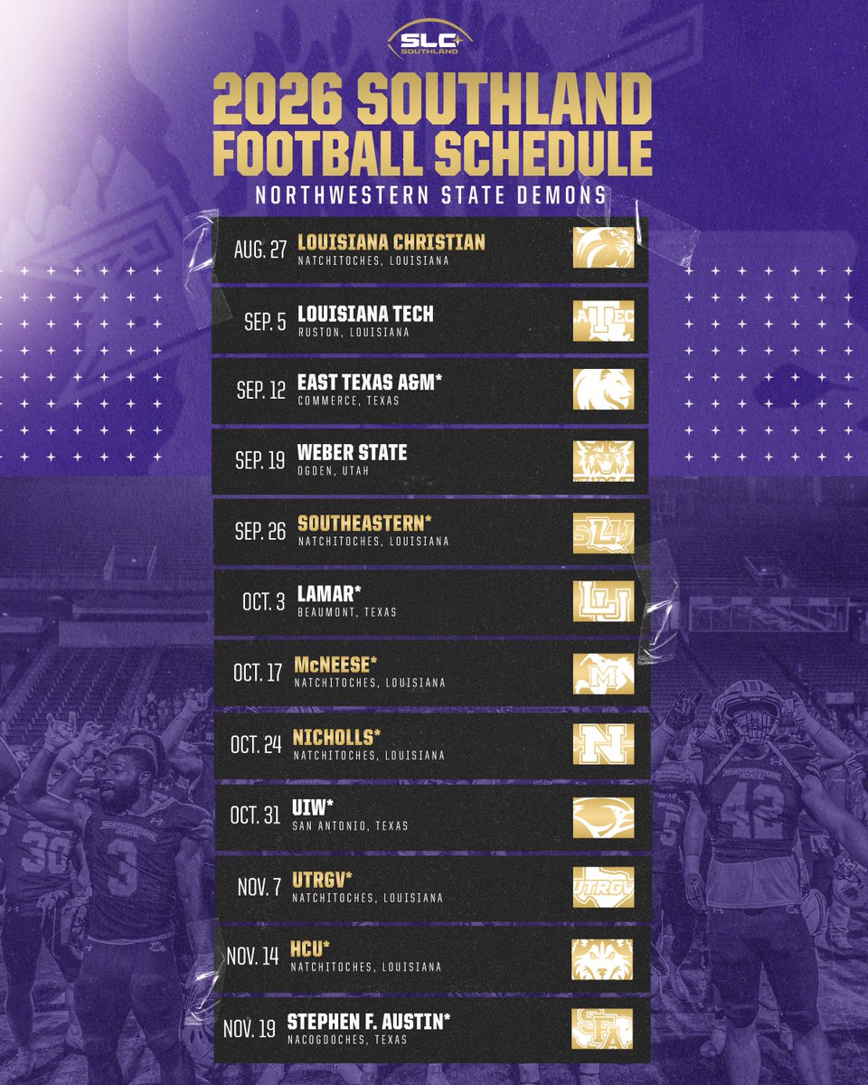 Southland Conference tweet media