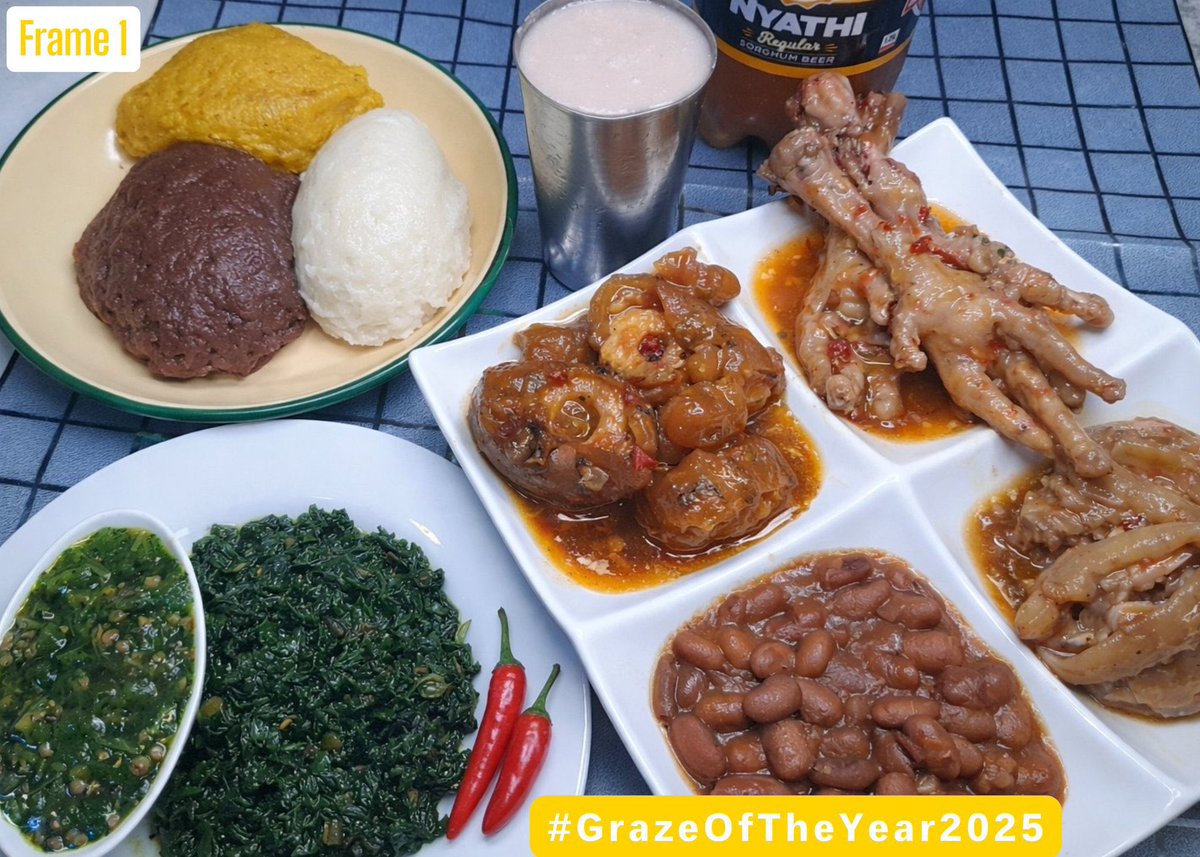 #GrazeOfTheYear2025 #GOTY25 has officially drawn to a close and this year’s winner is… 🥁🥁🥁🥁 <a href="/ngaapinde/">Wema Dimples 🇿🇼</a> 
DIMPI HAS DONE IT AGAIN!👏🏽👏🏽👏🏽👏🏽👏🏽

US$200 cash coming your way!

Congratulations, Makorokoto Amlophe 👏🏾
This marks Dimpi’s second #CookOffZW #GOTY title, having won the