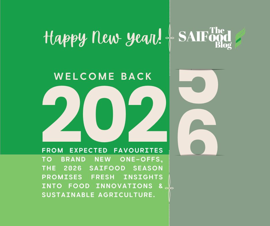 SAIFood_blog's tweet image. It's been a couple weeks but we're officially back! Today, Claire is posting a quick introduction to the year from the team. New posts return this week (+ #AIGeneratedNews). 
It's great to see you again - we have some amazing content planned for 2026! - mailchi.mp/65b7b44a9837/n…