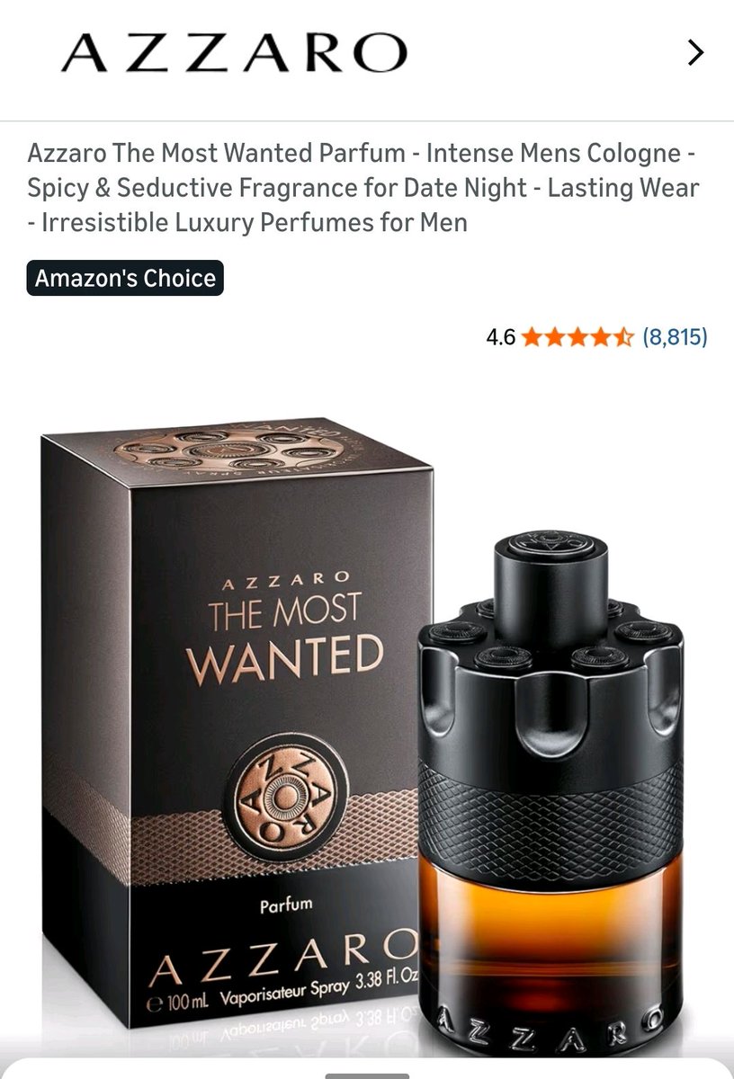 jordan_mais's tweet image. amzn.to/4q1EnPE Unleash your bold side with Azzaro The Most Wanted Parfum! 🔥 Intense, spicy, and designed for lasting impressions. Perfect for every occasion, this luxury scent speaks confidence. 🛒 #LuxuryFragrance #StyleEssentials #DailyCharm