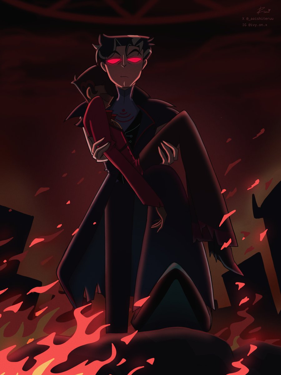 Fuck Hell Fuck Heaven 
as long as I have you
I don't care what happens

#HazbinHotel #hazbinhotelseason2 
#HazbinHotelAlastor #RadioStatic 
#voxal #VoxHazbinHotel #hazbinhotelfanart 
#AlastorxVox