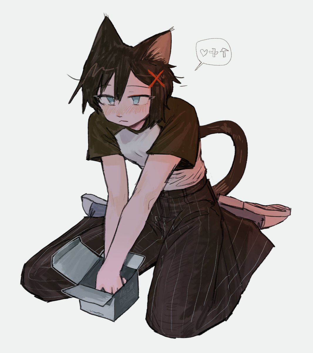 RT @Akiko_oc: Size doesn't matter📦 (This is also her peace box