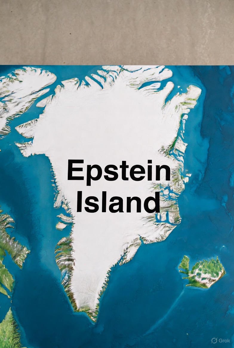 Så! Jag har löst problemet! Nu kommer Trump aldrig hitta #Greenland #dkpol #Nato #Denmark 🤣