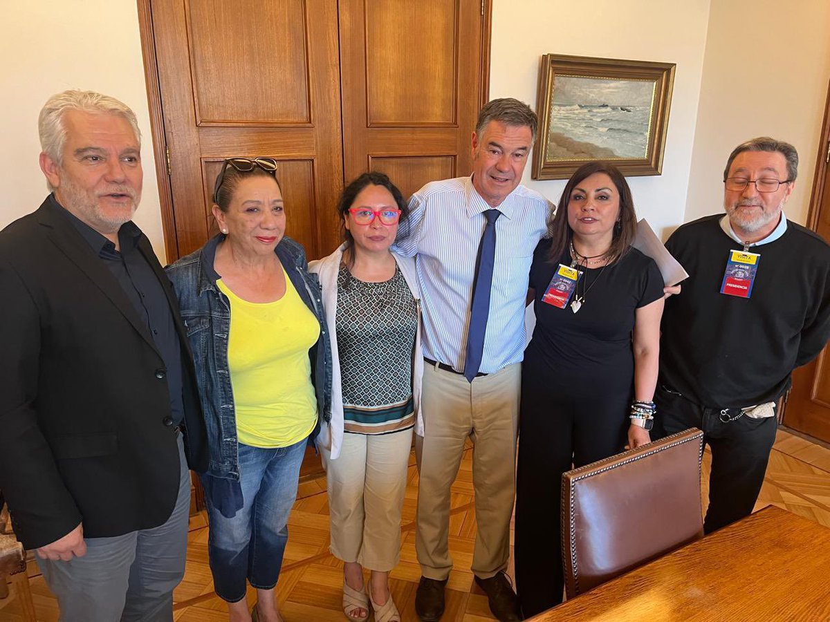 Esta mañana, y atendiendo el llamado de @anef_chile, nuestra organización se sumó a la convocatoria de organizaciones de trabajadores y trabajadoras del Sector Público en el Congreso Nacional en Valparaíso, en el inicio de la tramitación del proyecto de ley de reajuste.