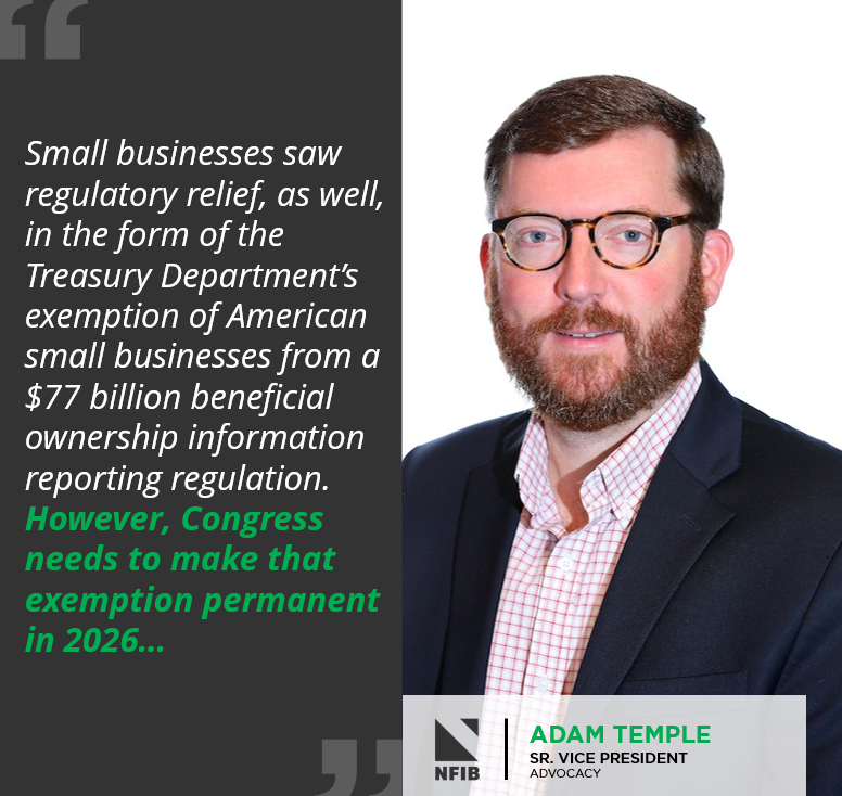 NFIB's tweet image. TODAY: #NFIB released its Small Business Legislative Priorities for 2026. These priorities reflect NFIB small business members' top policy concerns. 

Learn more: ow.ly/Kmct50XSvbx