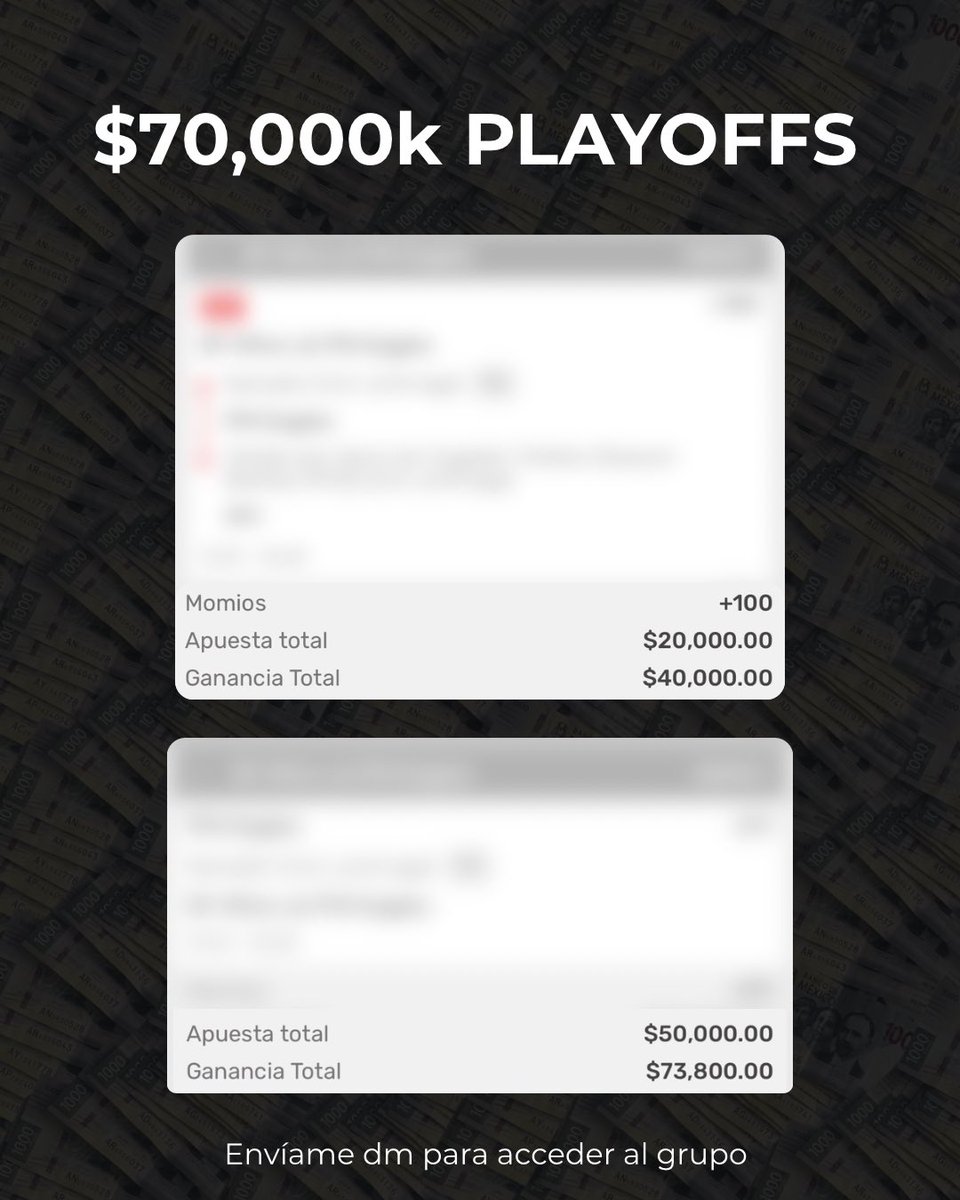 Magodelospicks's tweet image. Si llegamos a 70 repost 🔁 

Se las comparto 💰 tienen de aquí al finde que comienzan los partidos …

instagram.com/p/DTLVGxllZ9_/…