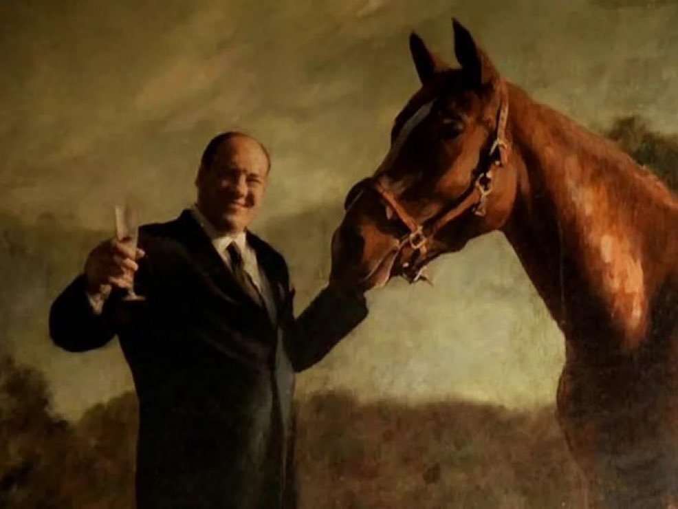 SopranosWorld's tweet image. The year of the horse