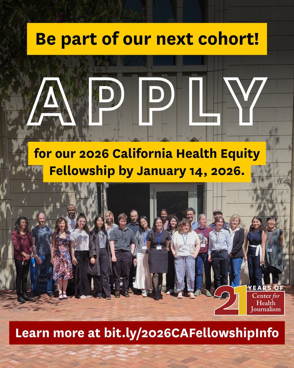 USC Center for Health Journalism tweet media
