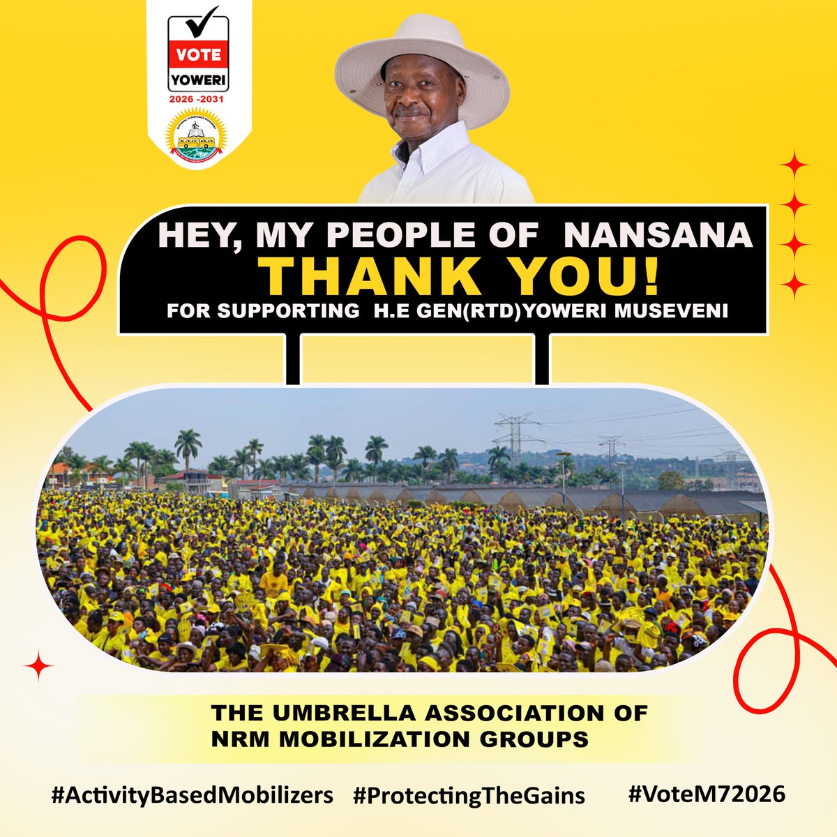 Umbrella Association of NRM Mobilization Groups tweet media